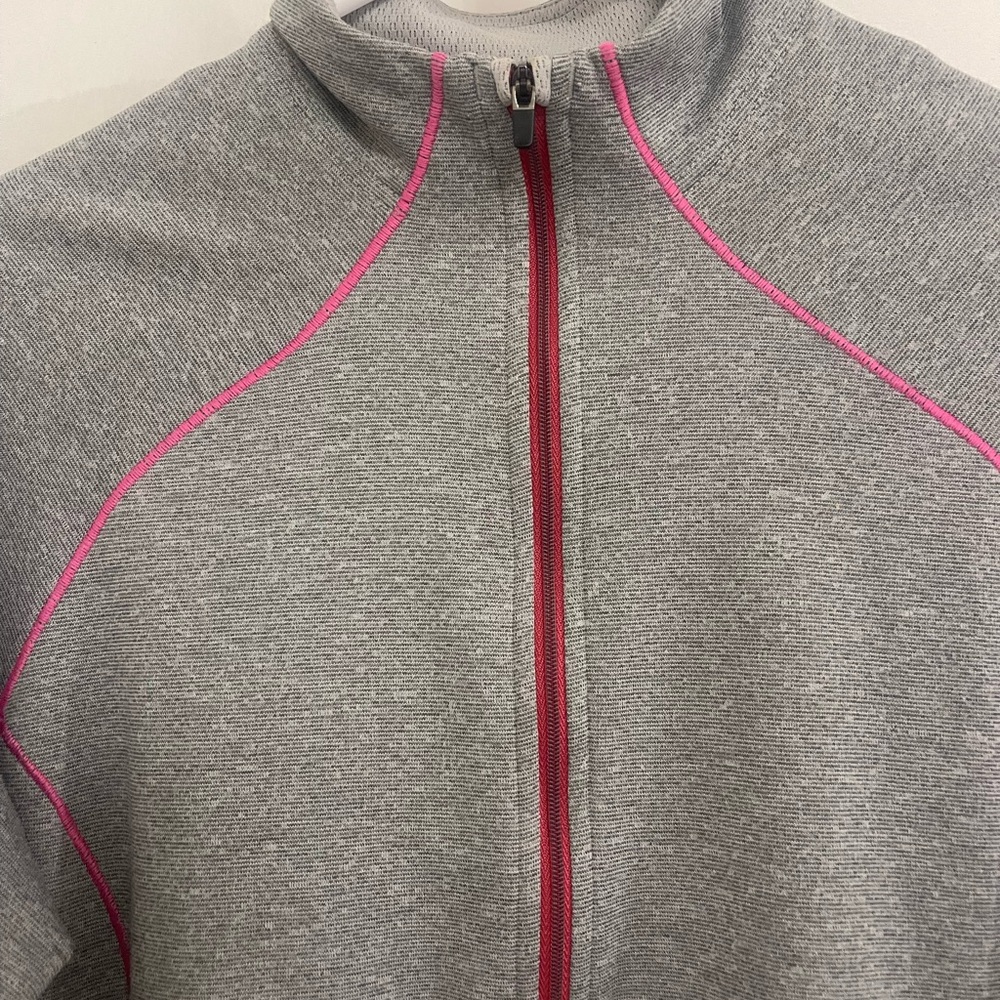 Patagonia Gorpcore Half Zip Lightweight Gray Pink Pullover Casual Hiking‎ - Picture 2 of 5